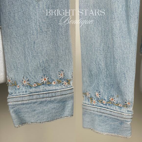 Rare Vintage Embroidered ASO Rory Gilmore Denim Jacket Gilmore Girls Small - Picture 7 of 10